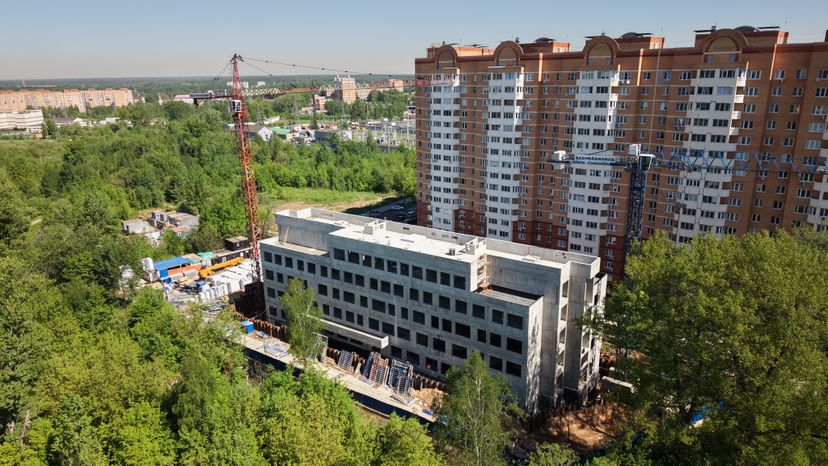 Строительство современной поликлиники для детей и взрослых в г. Голицыно Одинцовского округа