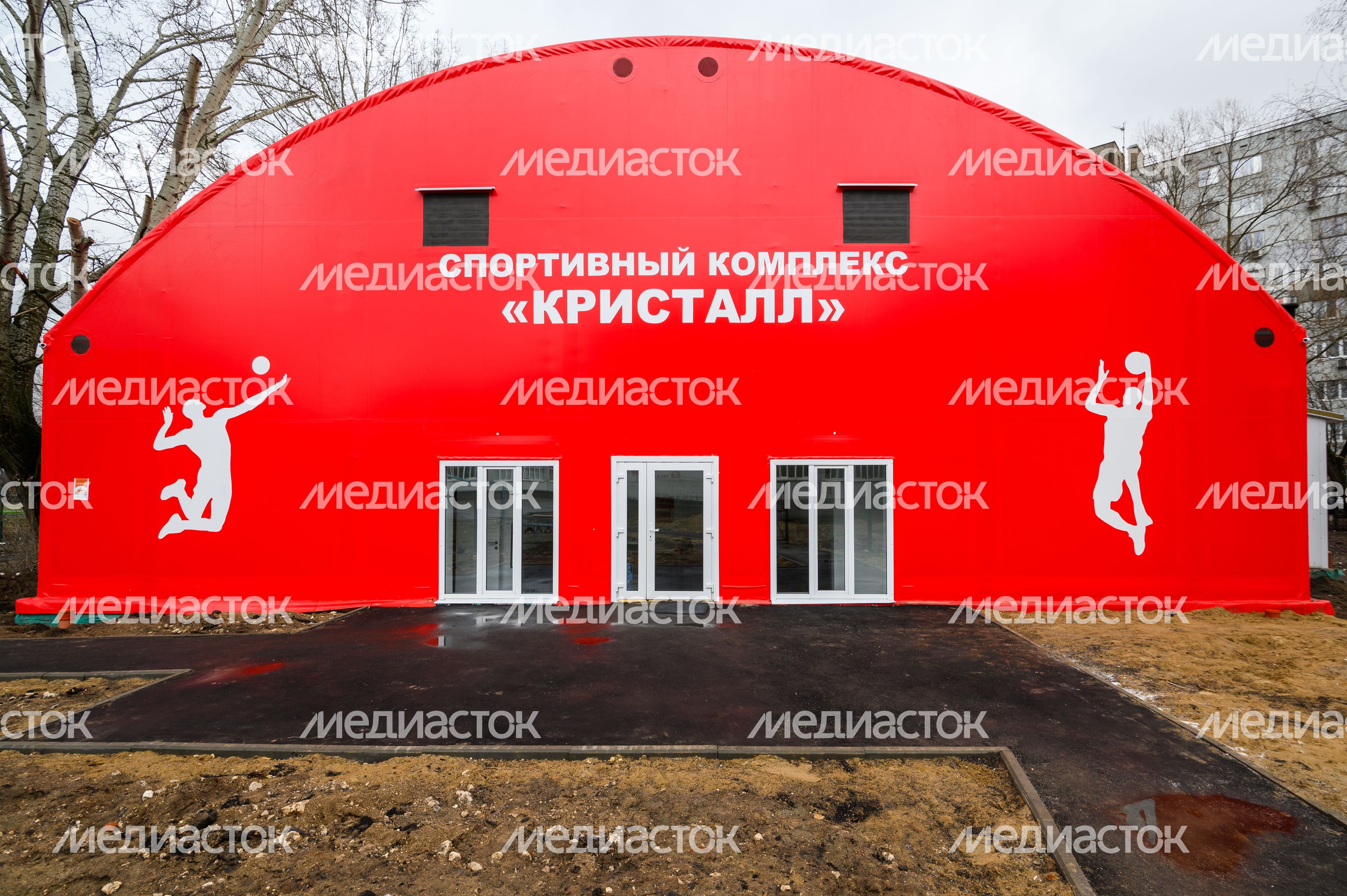 Новый физкультурно-оздоровительный комплекс «Кристалл» в Люберцах
