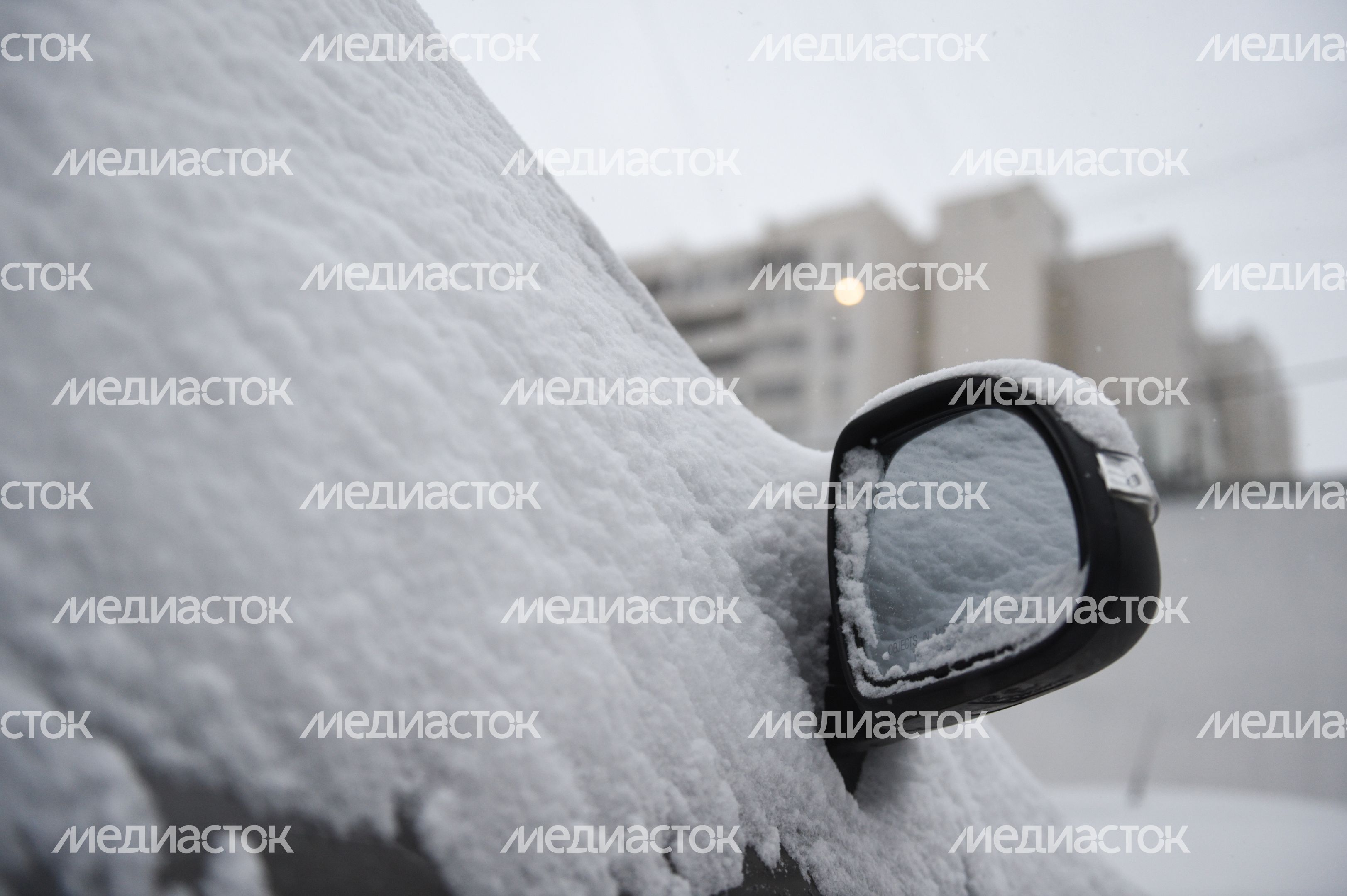 Снегопад в Москве