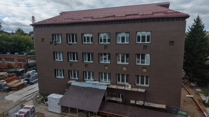 В Клину продолжается масштабная реконструкция спортшколы олимпийского резерва