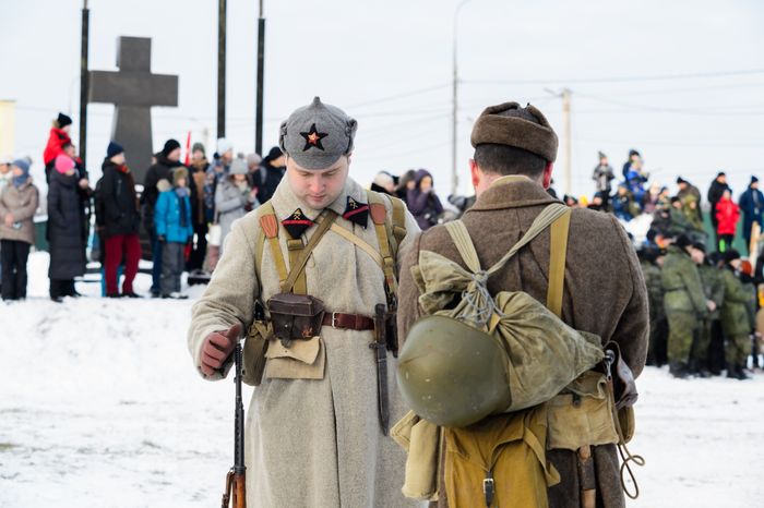Мытищи. Военно-историческая реконструкция «Разгром немецких войск под Москвой»