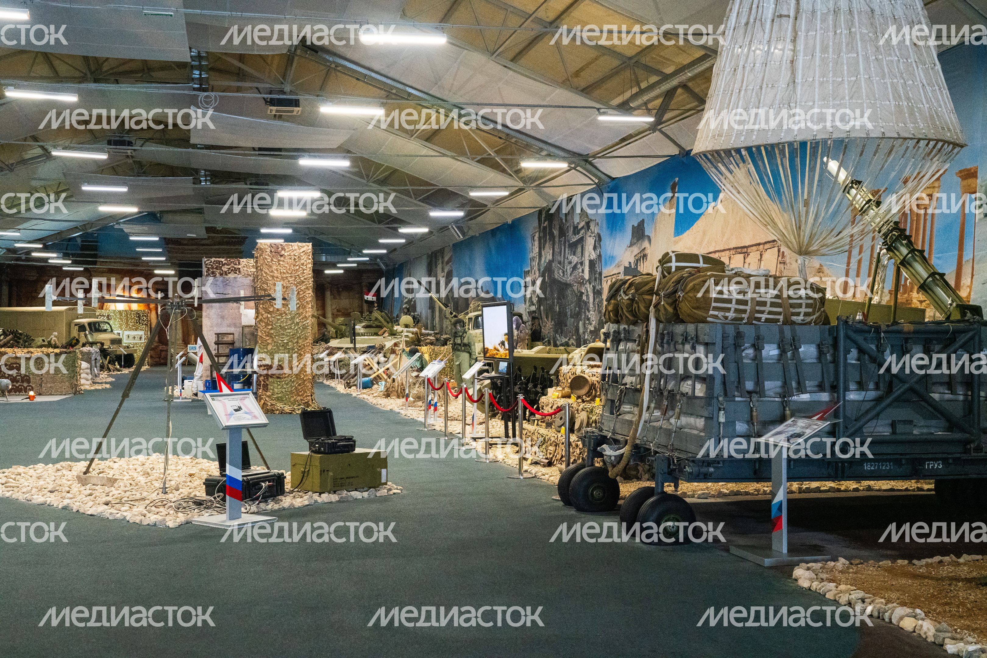 Парк «Патриот». Выставка «Сирийский конфликт. Миротворческая миссия России»