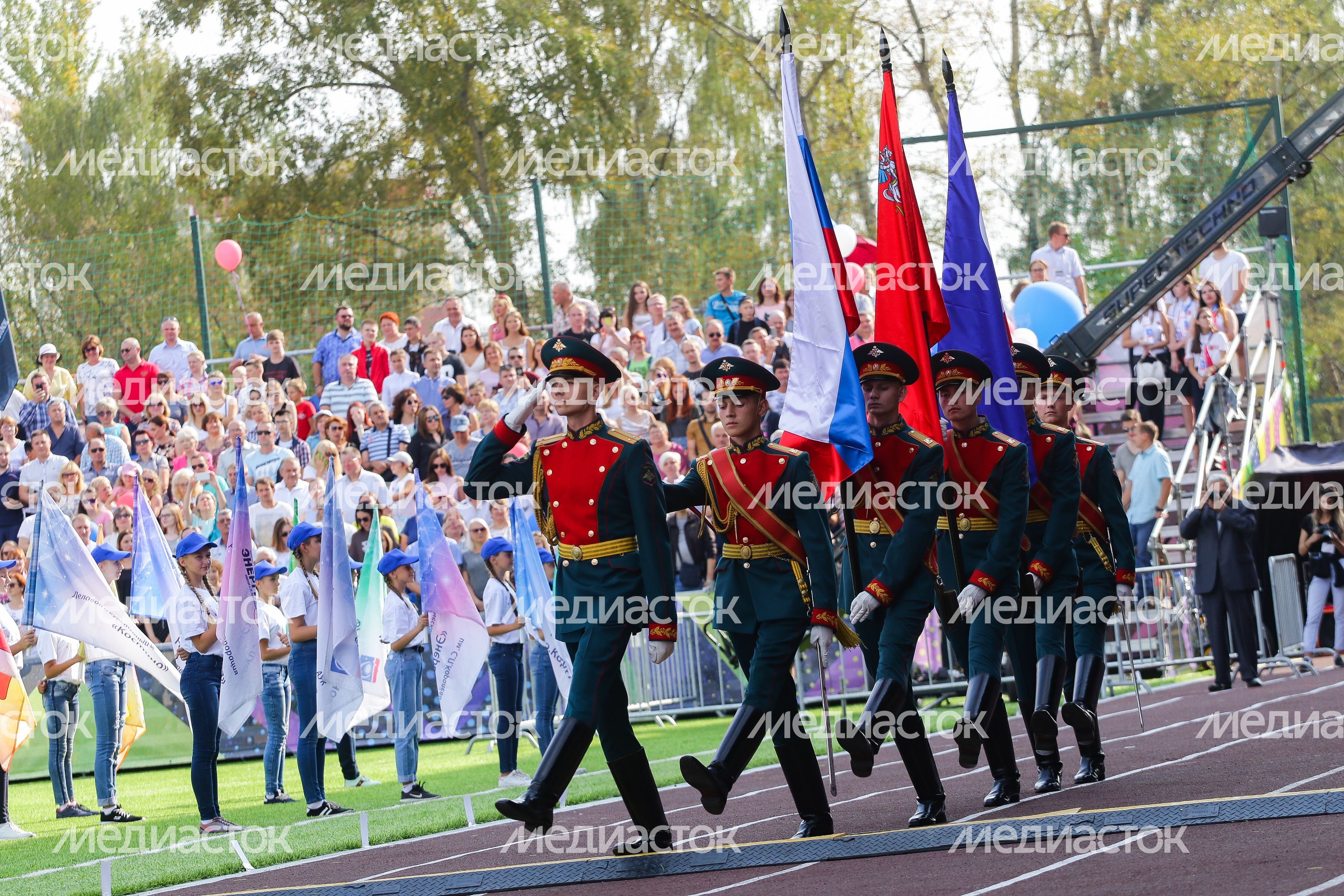 Рабочий визит Андрея Воробьева в Королев, 01.09.2018