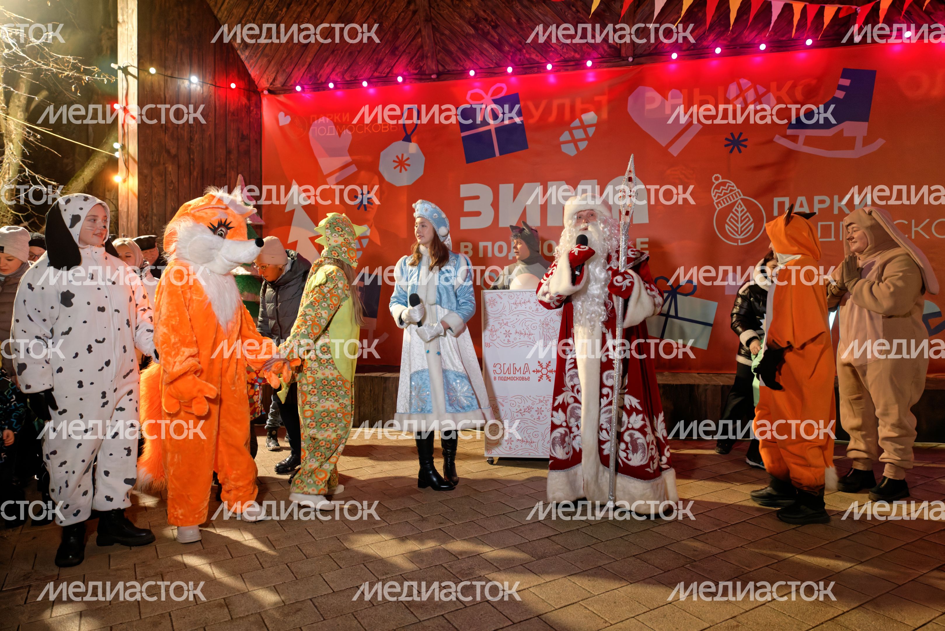 Открытие катка в Городском парке культуры и отдыха Солнечногорска