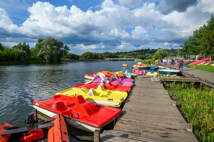Городской пляж Зарайска