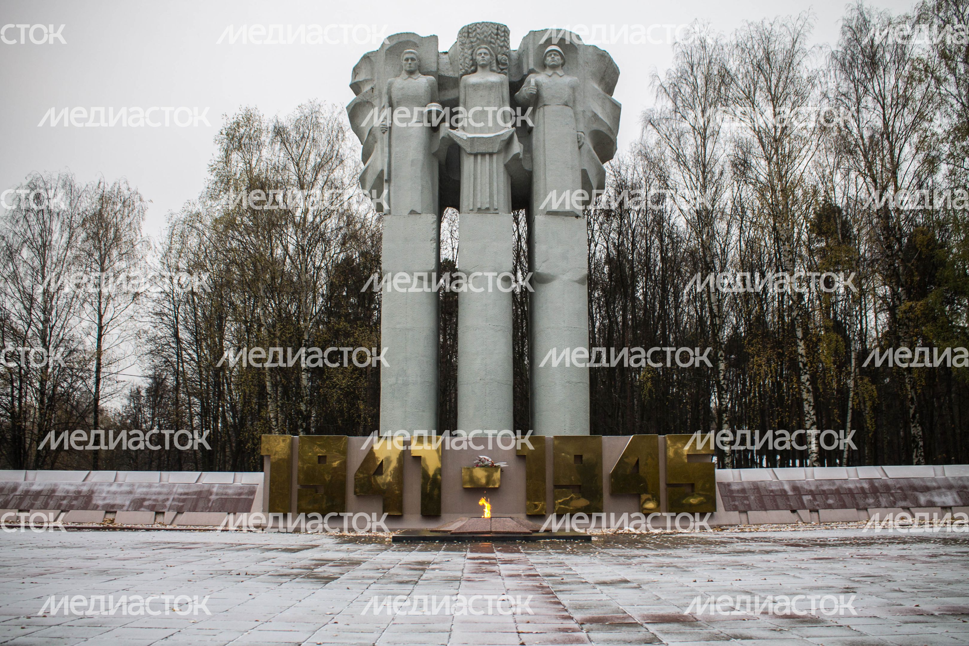 Первый снег в Королеве