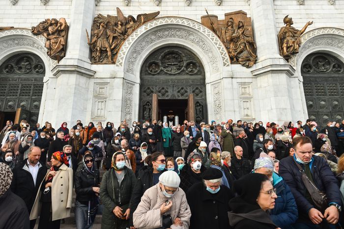 Отпевание протоиерея Димитрия Смирнова