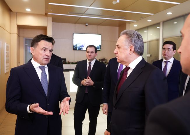 Андрей Воробьев продемонстрировал Виталию Мутко работу подмосковного ЦСС