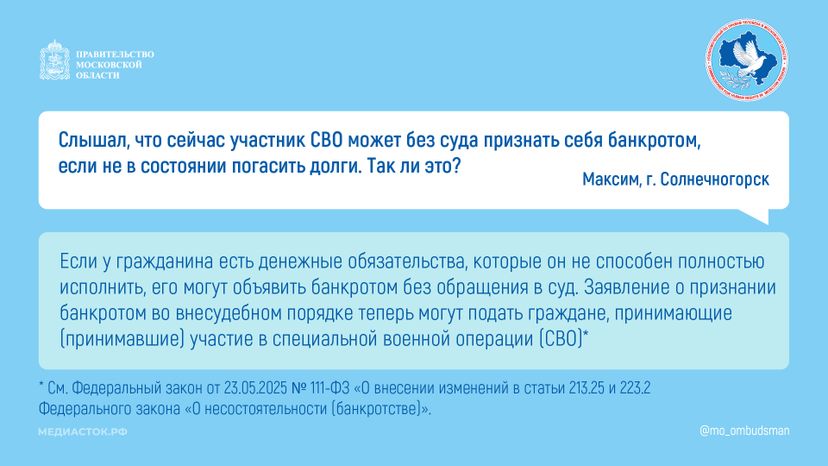 Внесудебное банкротство участника СВО горизонталь 01