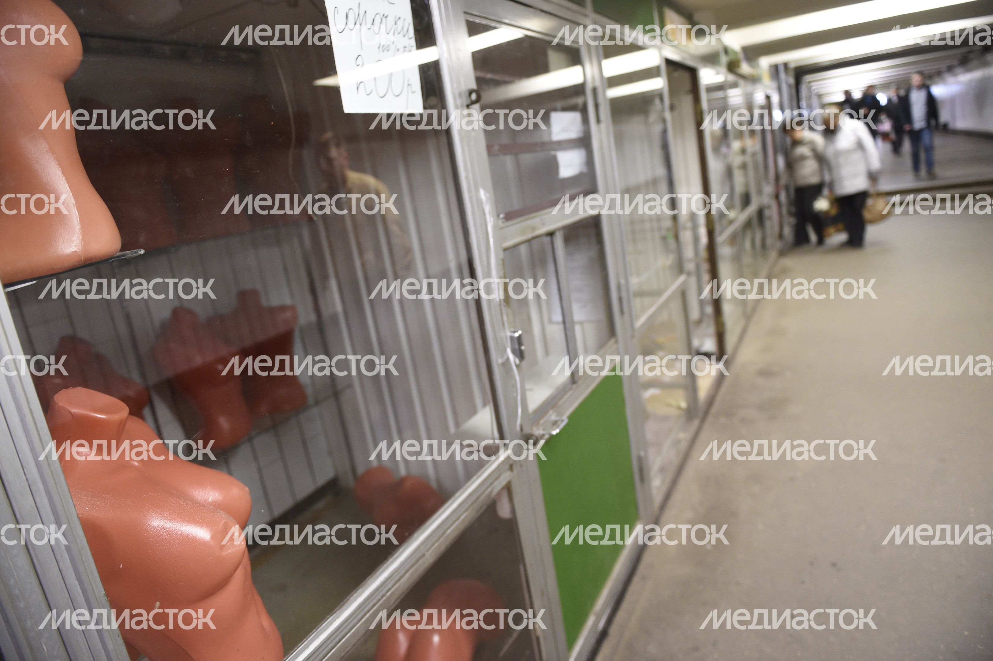 Ликвидация торговых точек в подземных переходах в Москве