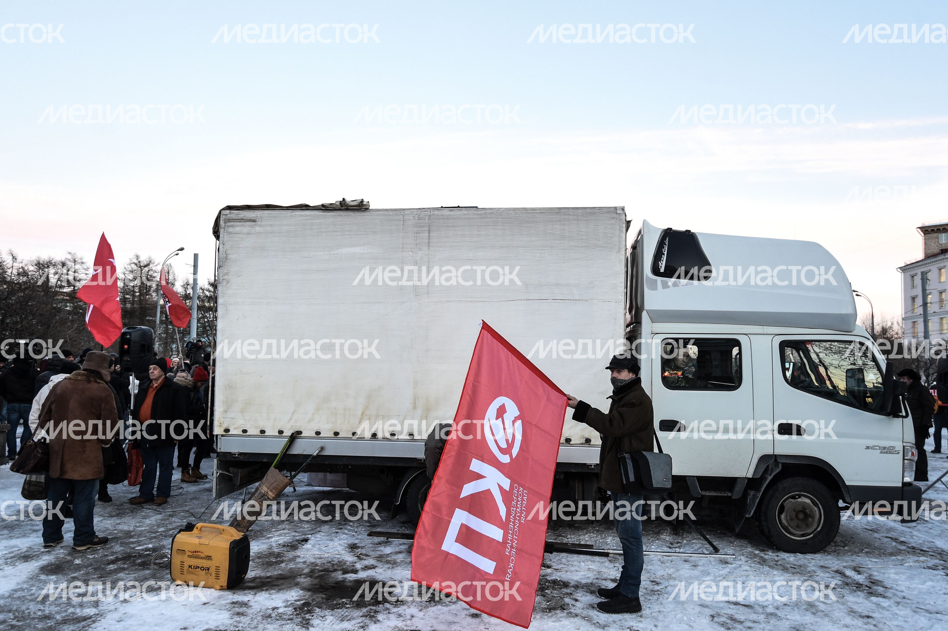 Митинг, приуроченный к выборам президента России, прошел в Москве