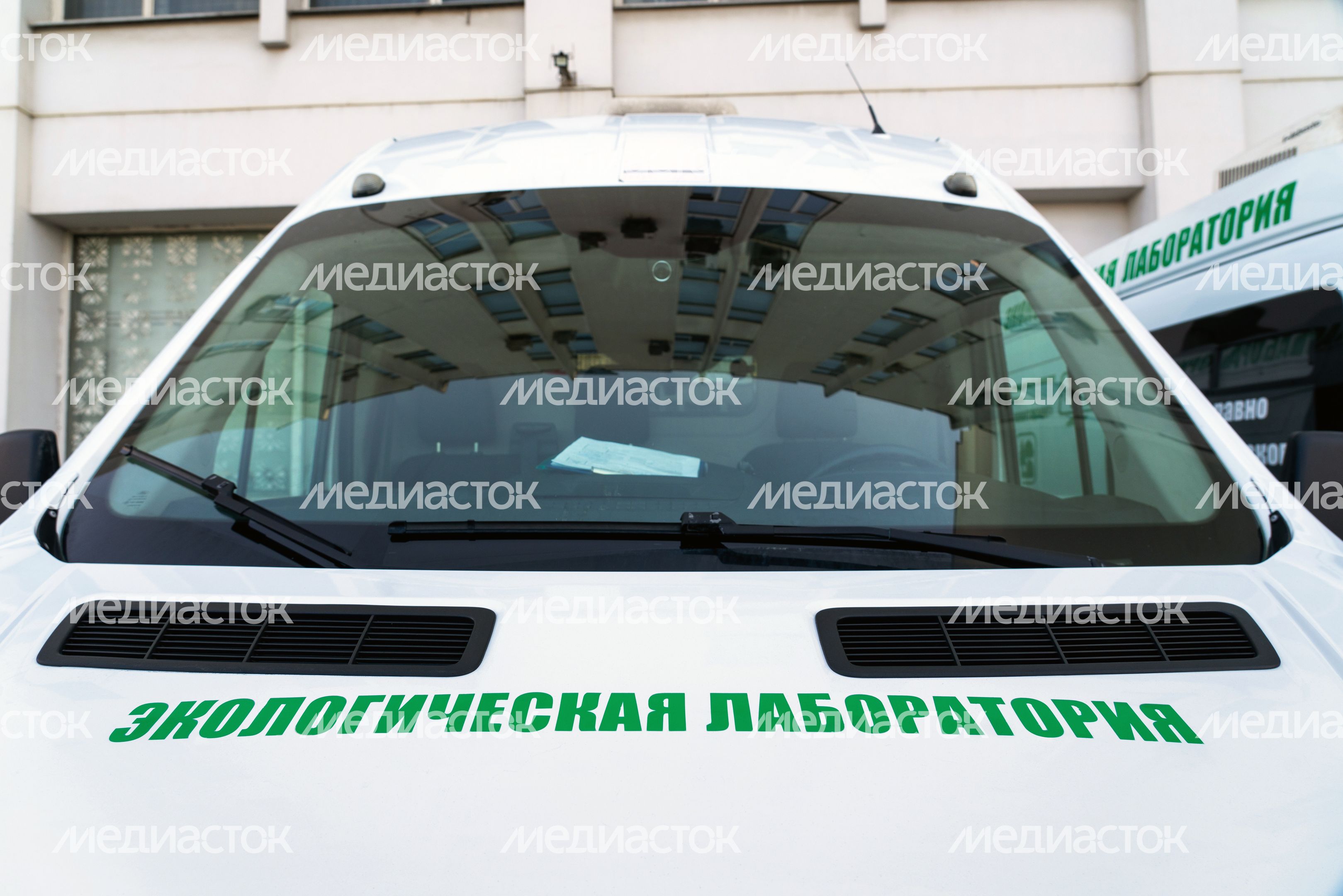Экологический мониторинг воздуха в Подмосковье - передвижная экологическая лаборатория Мособлэкомониторинга