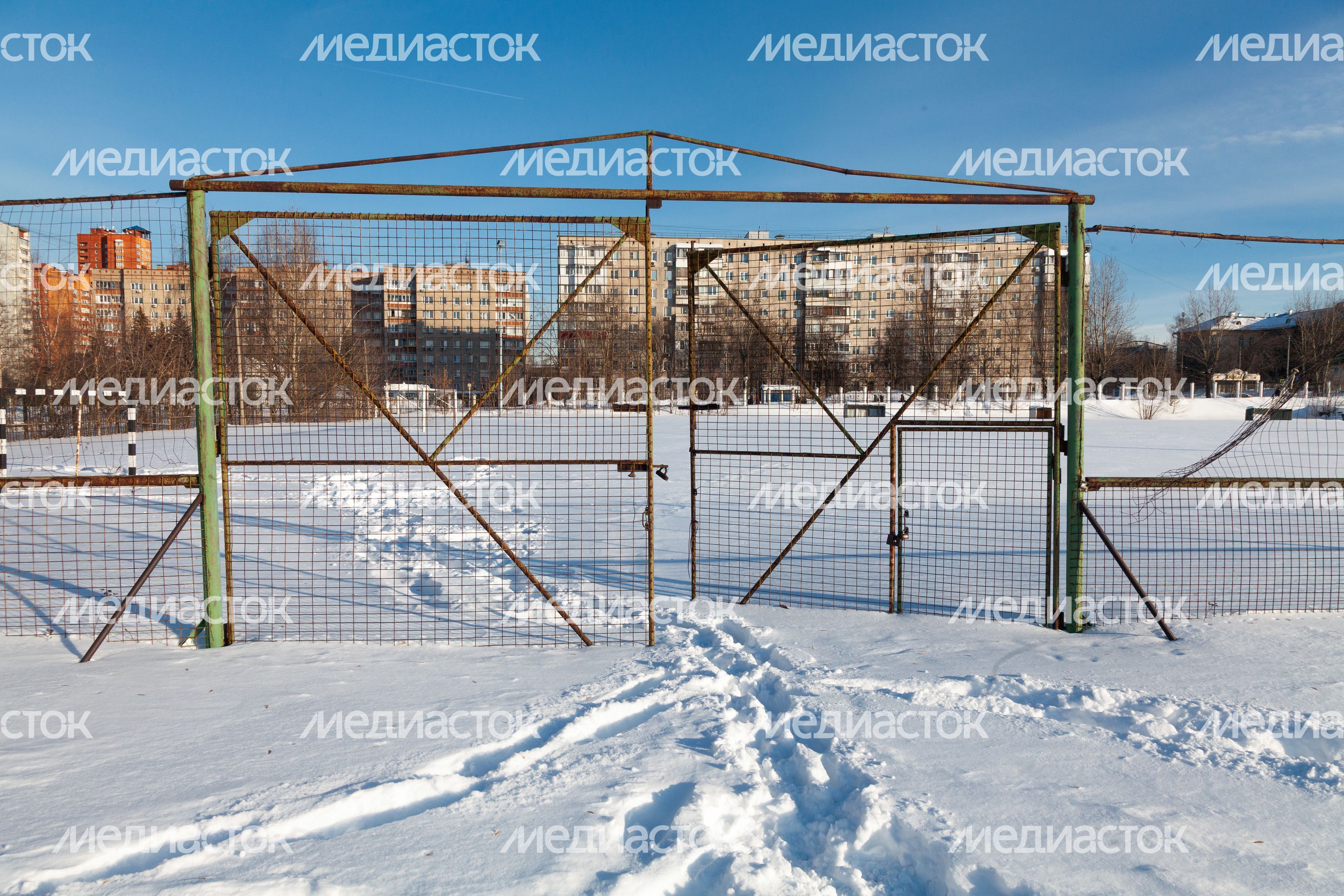 Зимние виды города Дзержинский Зимние виды города Дзержинский
