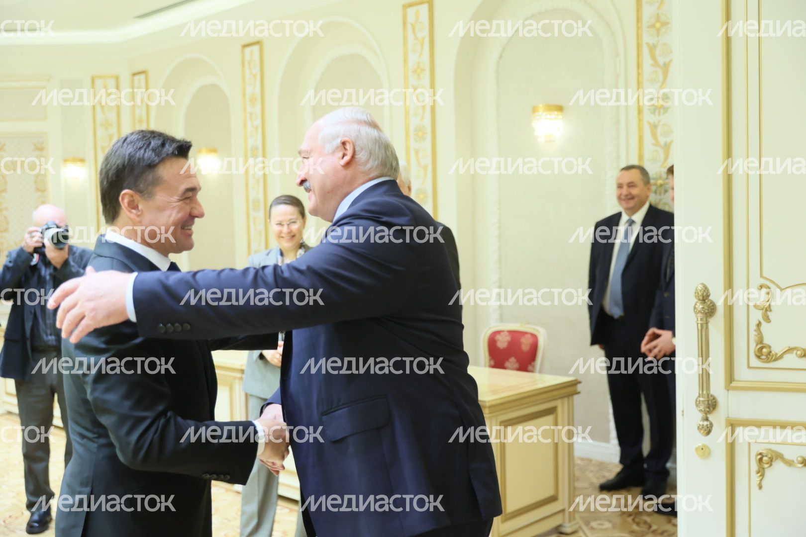 Андрей Воробьев и Александр Лукашенко