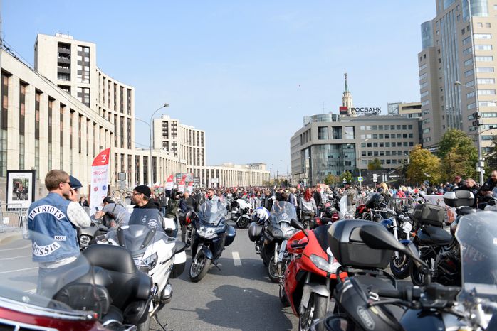 Осенний мотофестиваль в Москве
