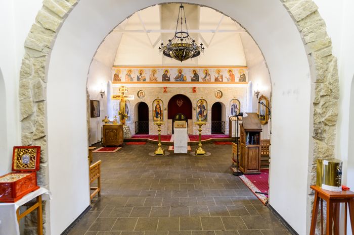 Сергиев Посад. Сергиевский храм. Осень