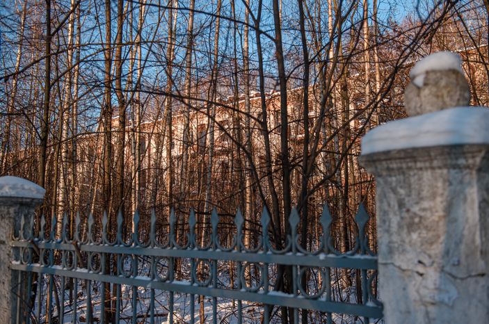 Зимние виды города Калязин