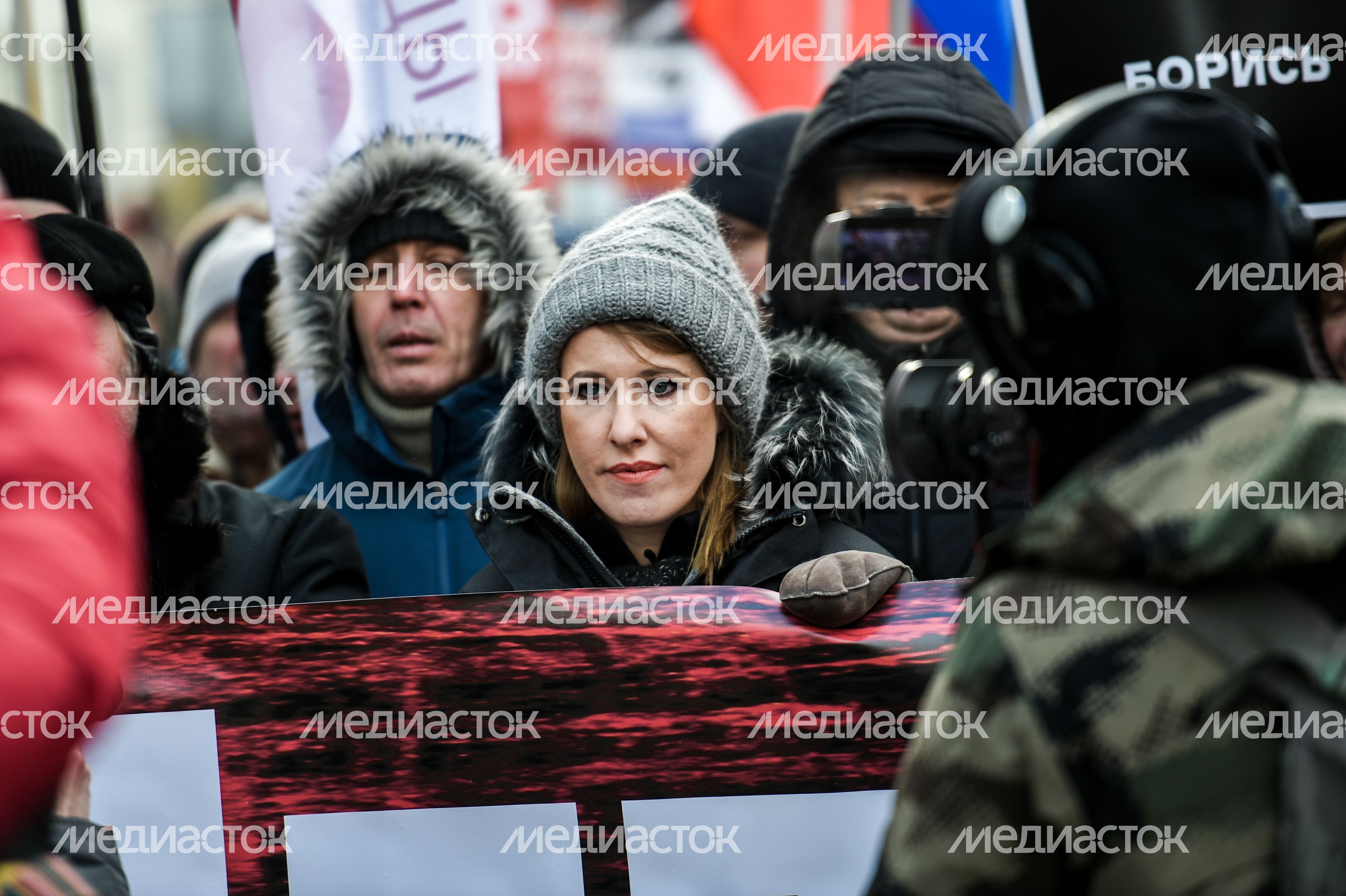 Марш памяти Бориса Немцова в Москве Марш памяти Бориса Немцова в Москве