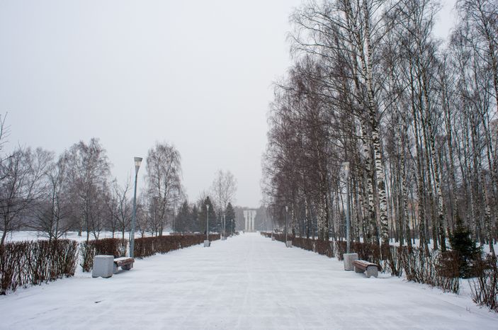 Зимние виды города Королёв