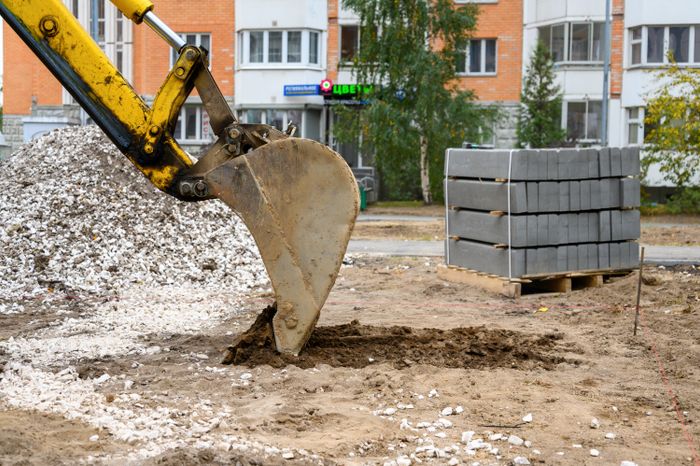 Благоустройство двора в Балашихе на улице Свердлова