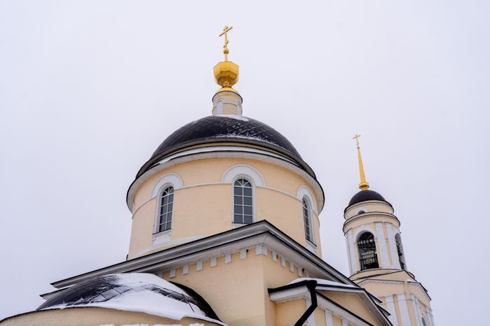 Радонеж Сергиево-Посадского горокруга. Зима