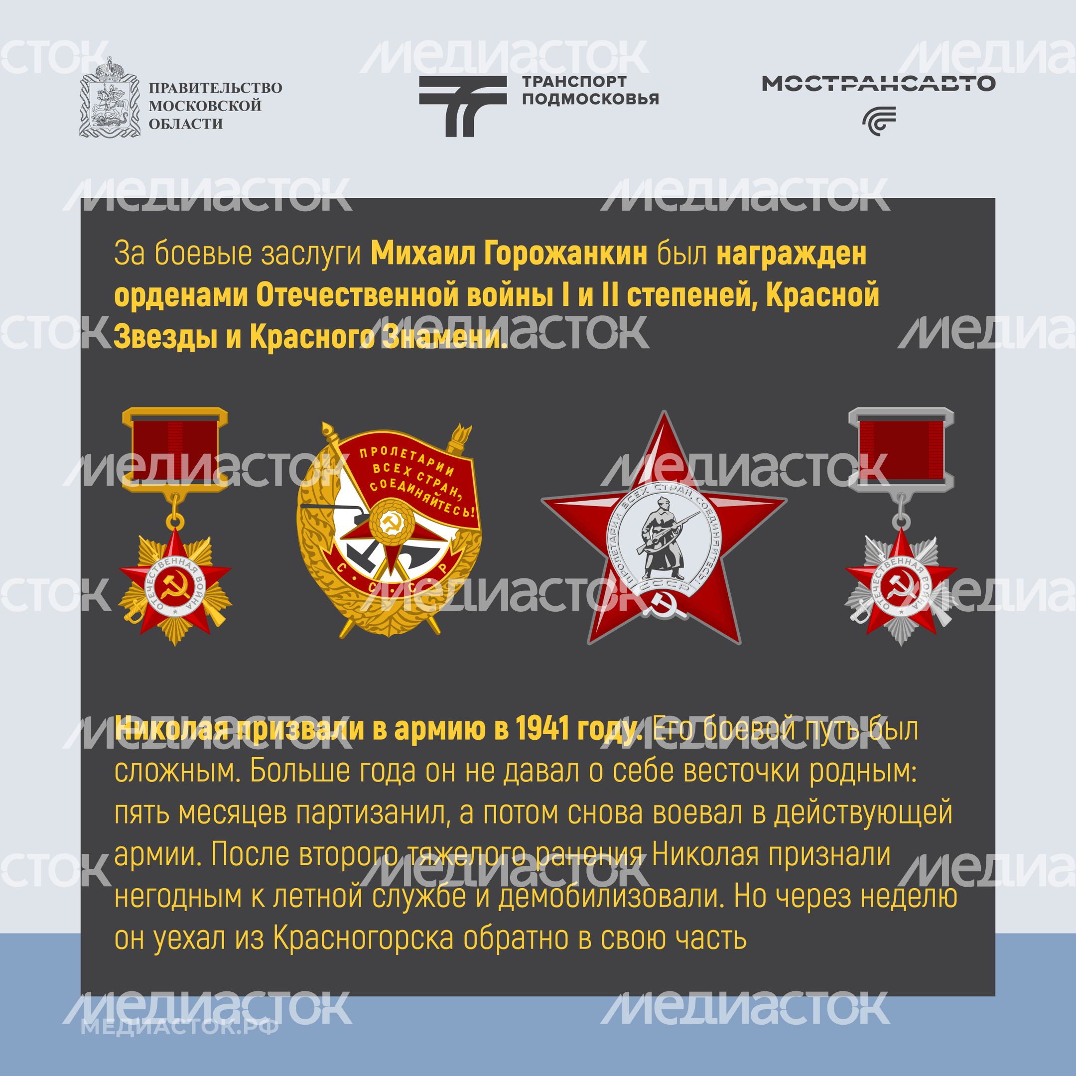 Маршруты воинской славы Красногорск ул Братьев Горожанкиных квадрат 07