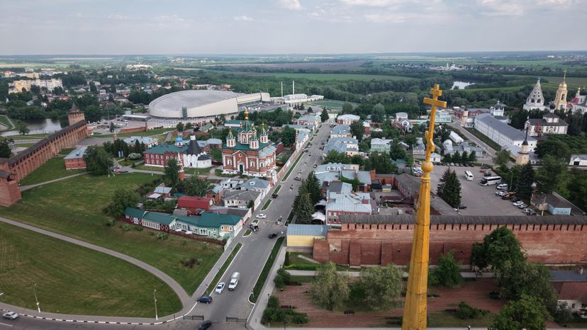 Благоустройство центральной части Коломны