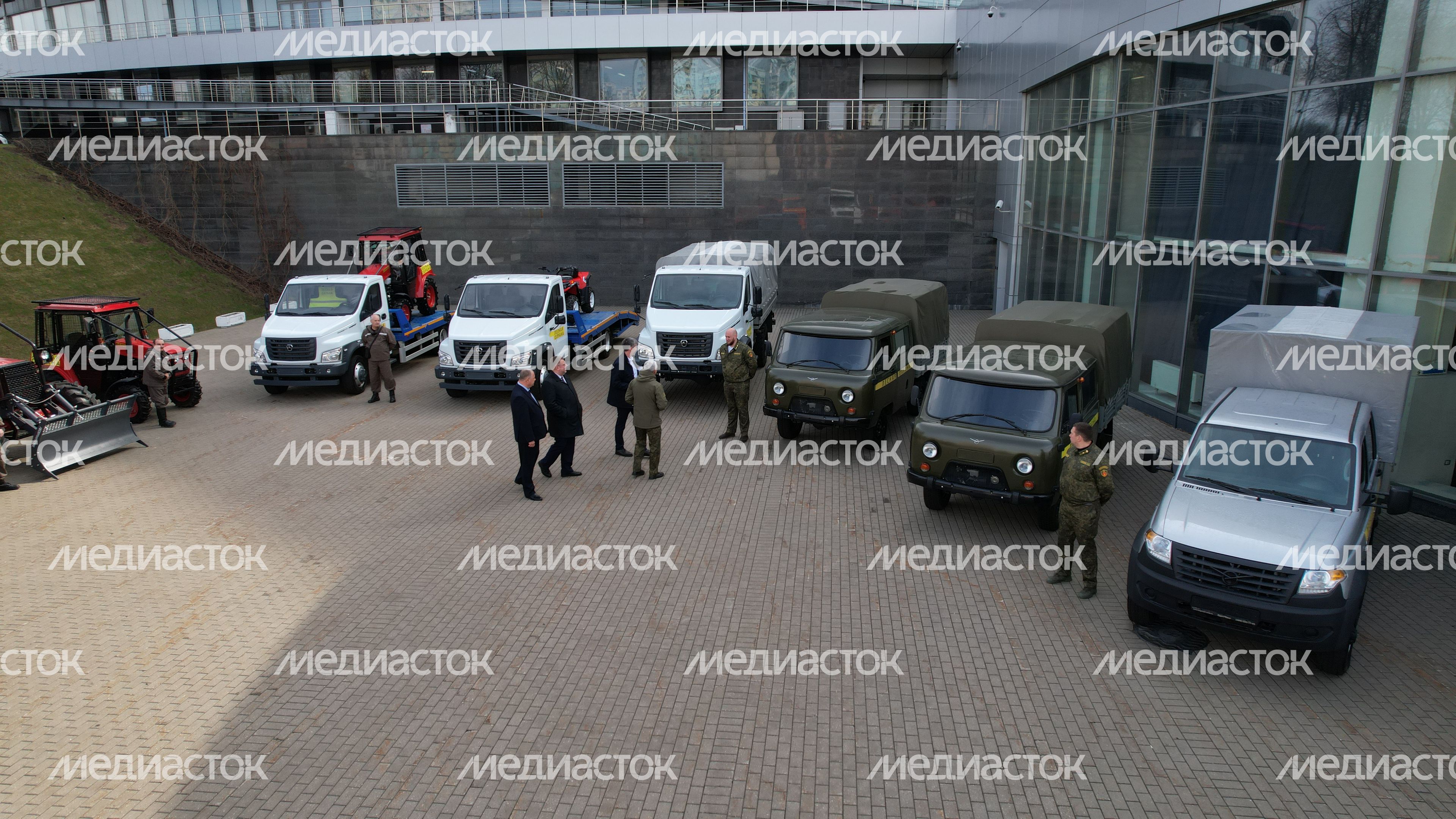 Передача специализированной лесотехники лесничествам Подмосковья Передача специализированной лесотехники лесничествам Подмосковья