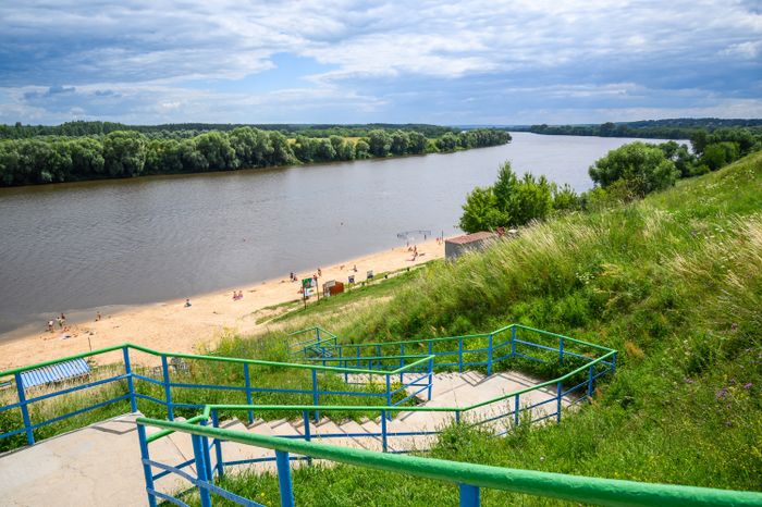 Колычевский пляж в Коломне