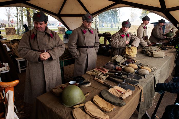 Военно-исторический фестиваль «Москва за нами. 1941 год» на Бородинском поле