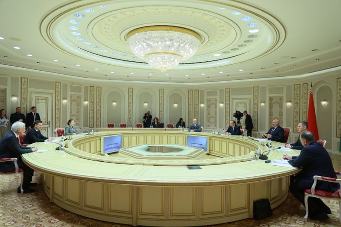 Встреча Андрея Воробьева с Александром Лукашенко