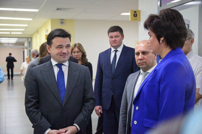 Рабочий визит Андрея Воробьева и Валентины Матвиенко в Коломну