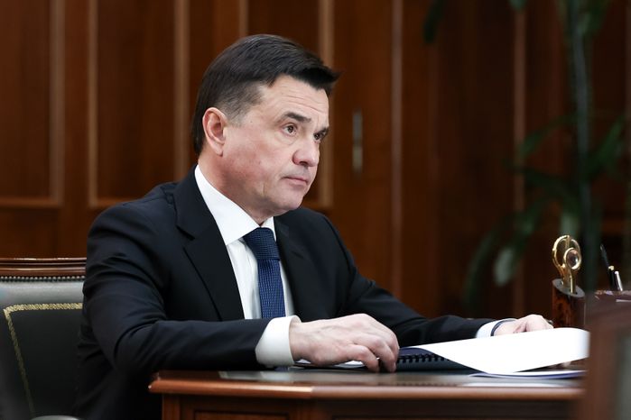 Андрей Воробьев встретился с главой Серпухова Алексеем Шимко