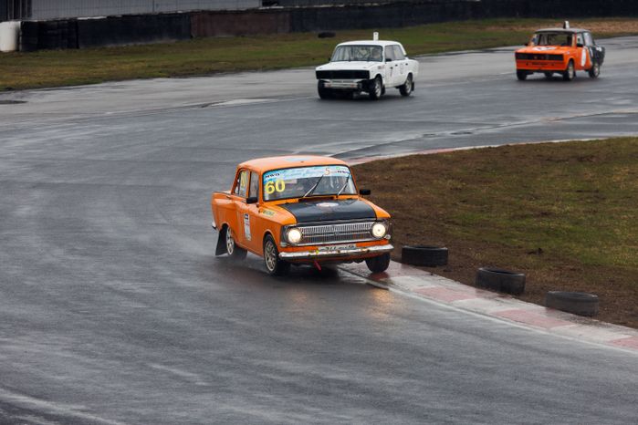 Открытие сезона ралли-кросса на гоночной трассе ADM Raceway в Мячково округа Люберцы