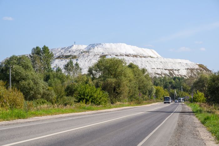 Белая гора в округе Воскресенск