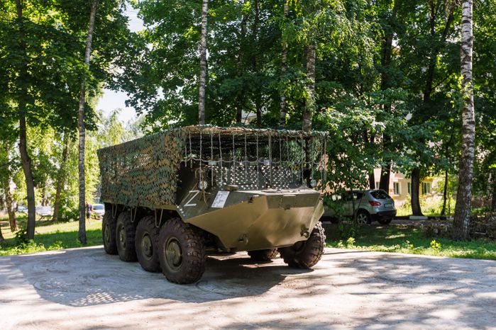 Памятник «Ученым и воинам-автомобилистам» на аллее Славы в Бронницах