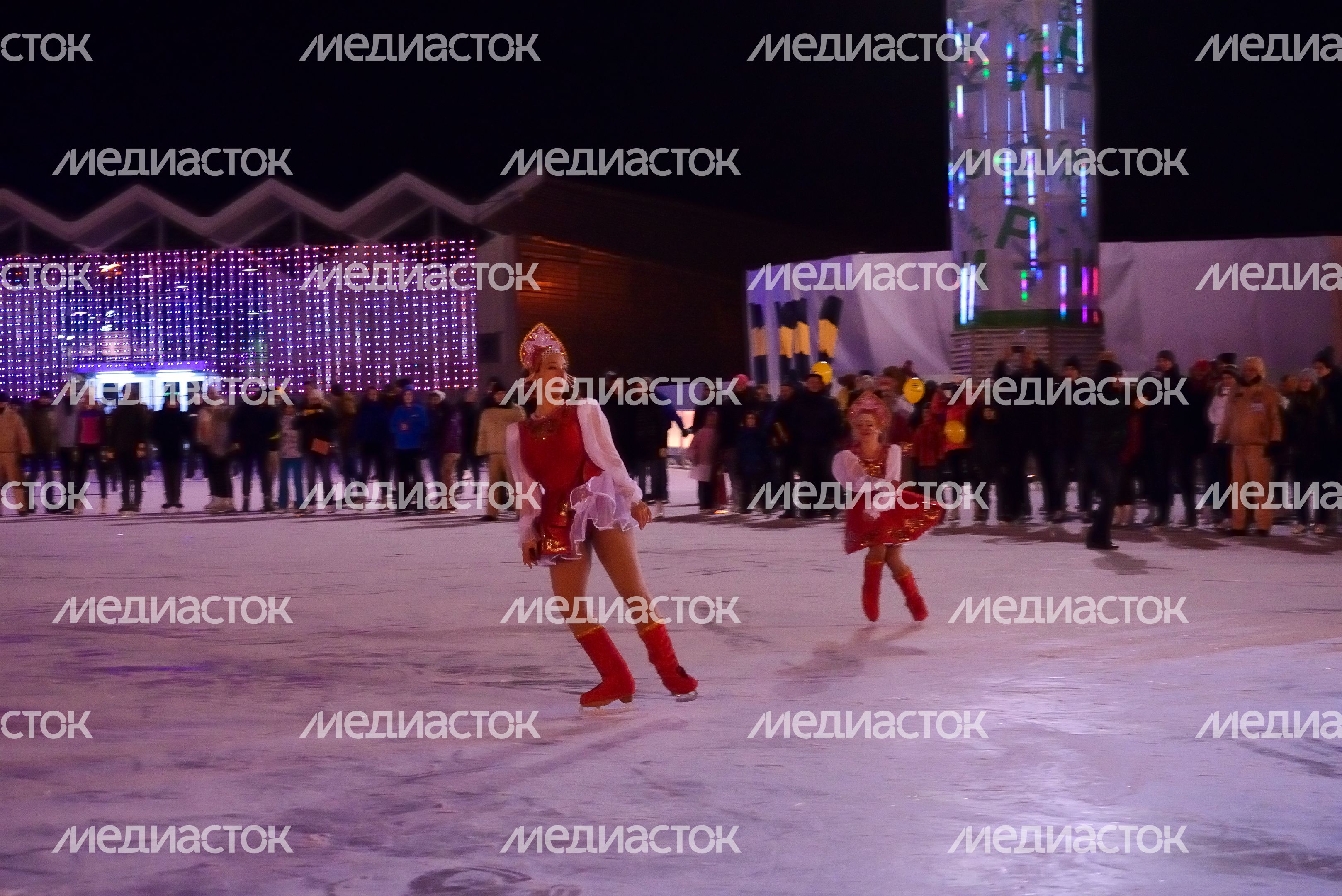 Открытие зимнего сезона в парке Сокольники
