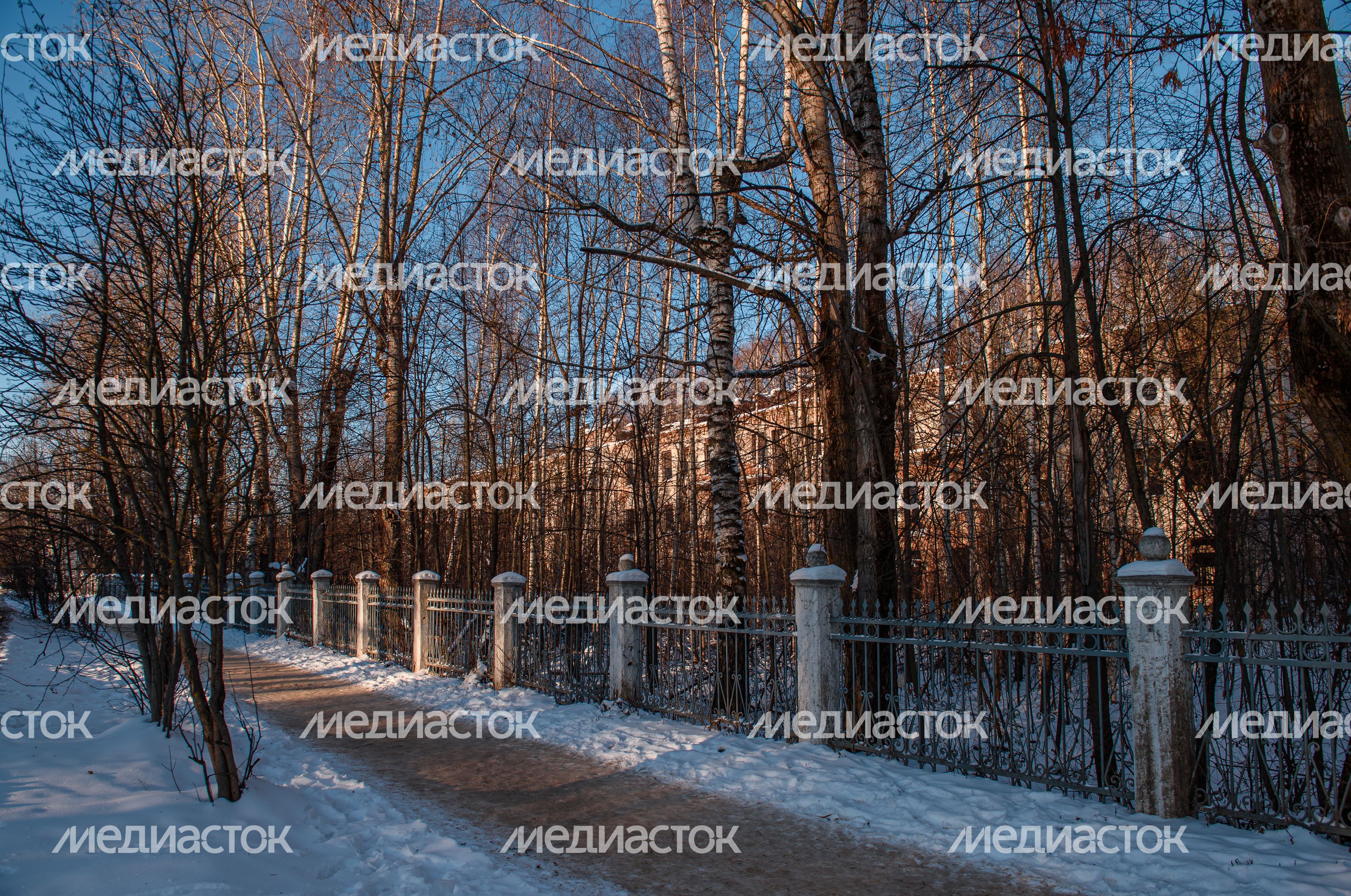 Зимние виды города Калязин