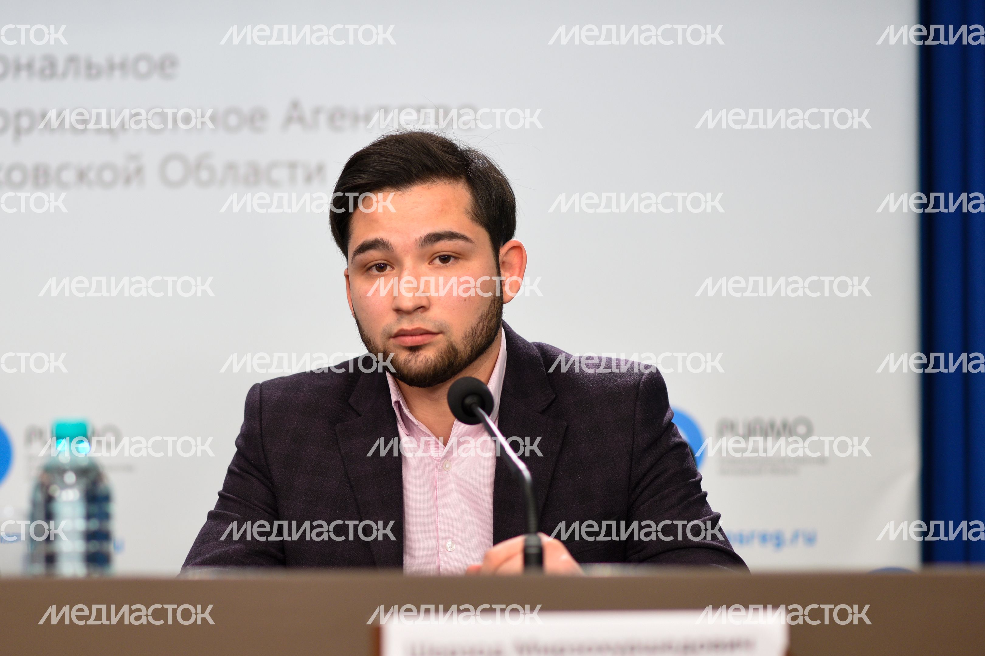 Пресс-конференция Владимира Посаженникова в РИАМО