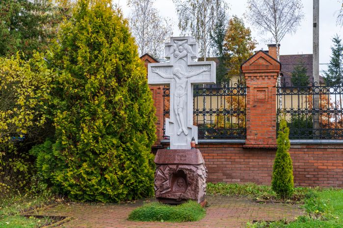 Церковь Воздвижения Честного Креста Господня в селе Дарна округа Истра