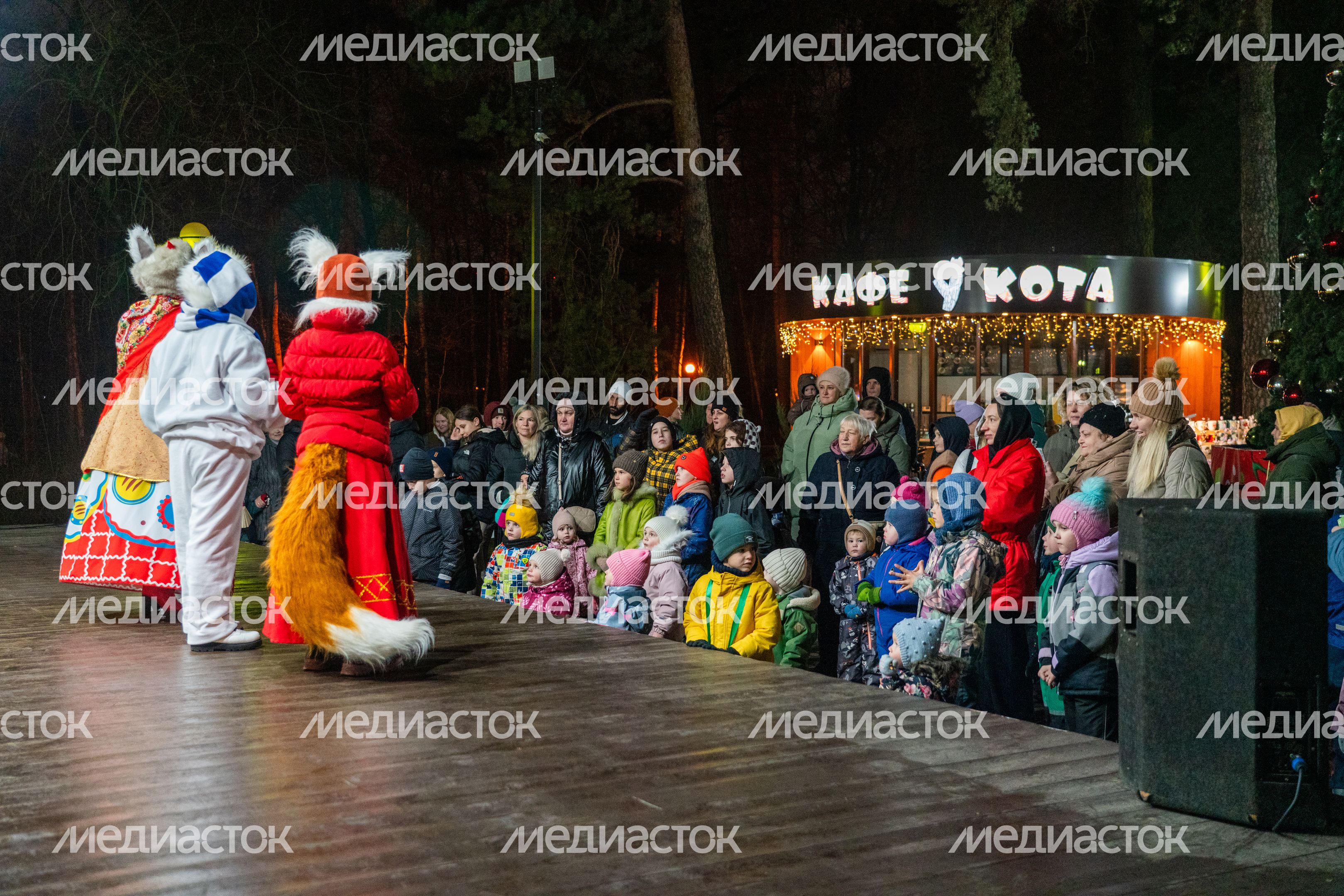 Открытие зимнего сезона в детском городке «Сказочный» Красногорска