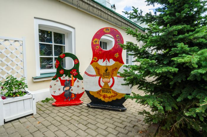 Ресторан-музей «Гостевая изба» в городе Сергиев Посад