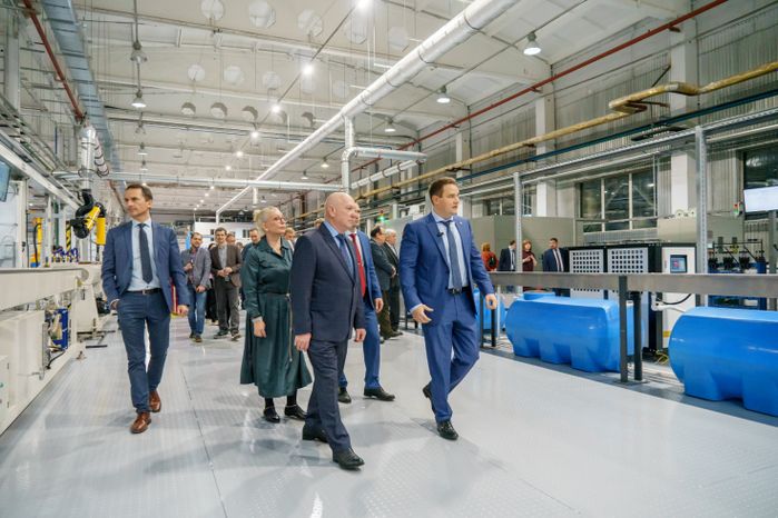 Воровское. Открытие цеха завода «Москабель»