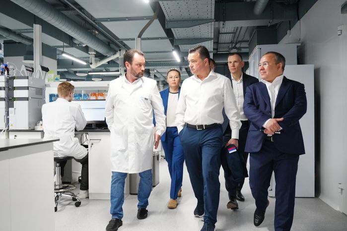 Губернатору представили проект развития R&D-Центра фармкомпании «Биннофарм Групп» в Красногорске