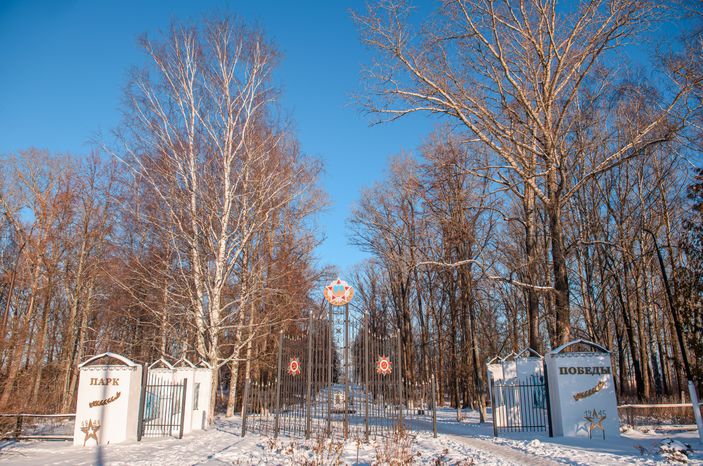 Зимние виды города Калязин