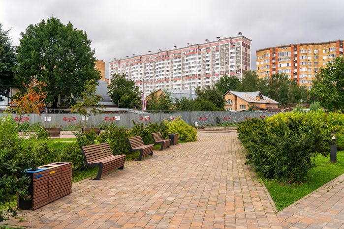 Парк «Подрезково» летом в Химках