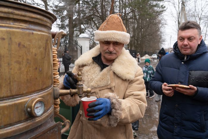 Масленица в парке "Захарово". Одинцовский округ