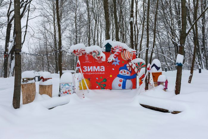 Зима в Лосино-Петровском парке