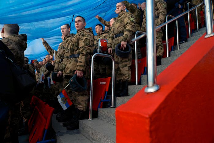 Матч Героев Подмосковья с легендами хоккея в Балашихе