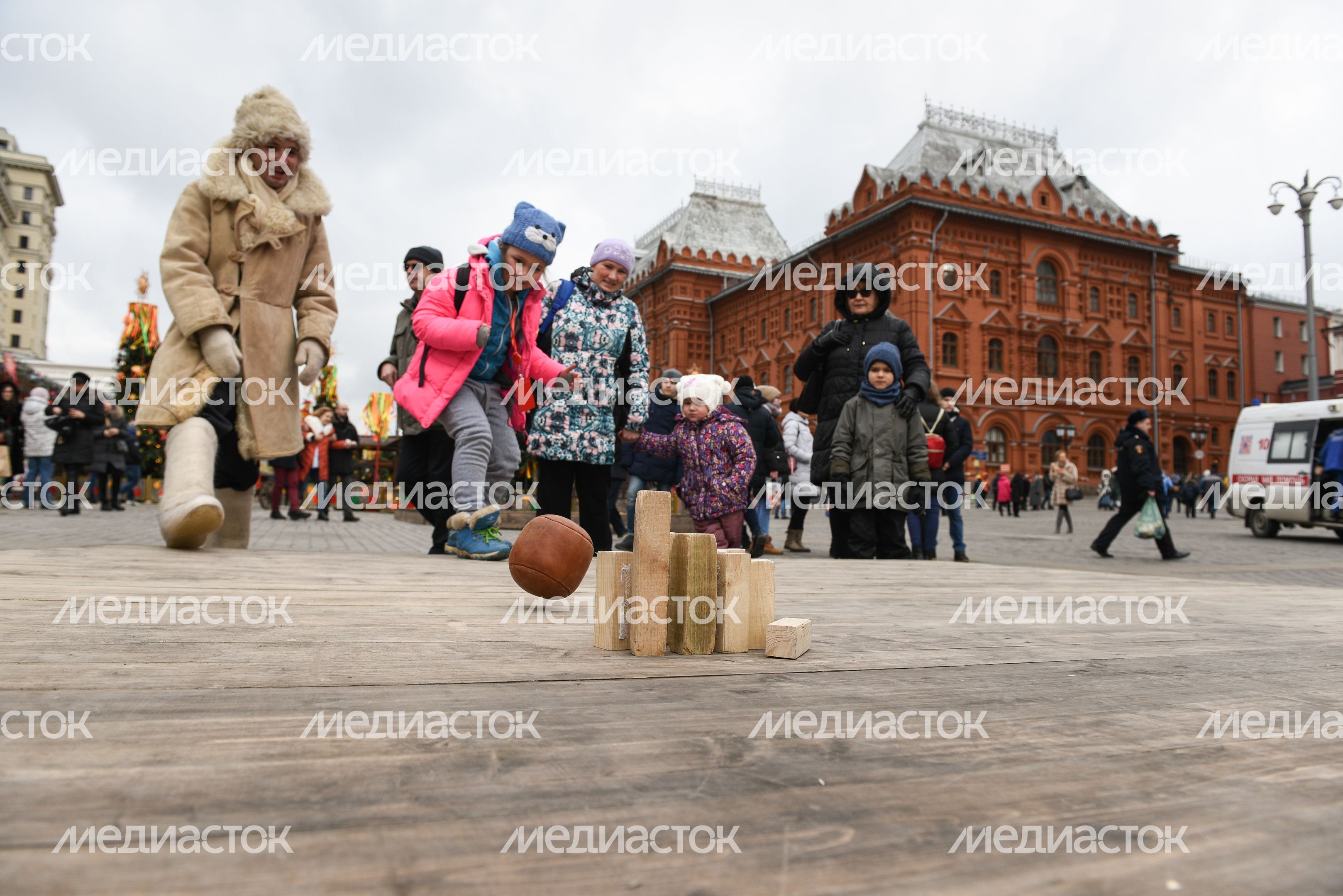 Открытие фестиваля «Московская Масленица»
